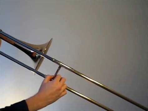 Learn to play D Major Arpeggio on trombone - YouTube