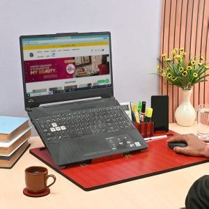 GIFT KYA DE Lap Desks All-in-1 Table Top for Laptop With Mouse Pad ...