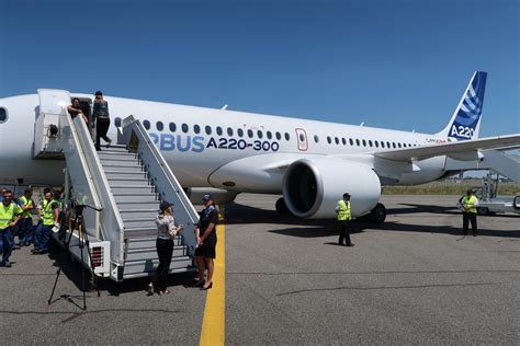 A Look Inside the First Airbus A220-300 - The Points Guy