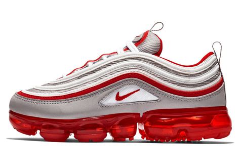 Nike Air VaporMax 97 Atmosphere Grey University Red Release Date - SBD