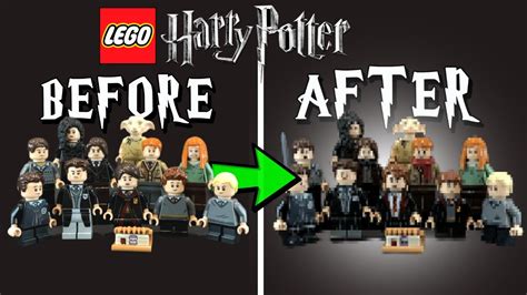 Fixing INACCURATE LEGO Harry Potter Minifigures! (Purist Customs) - YouTube