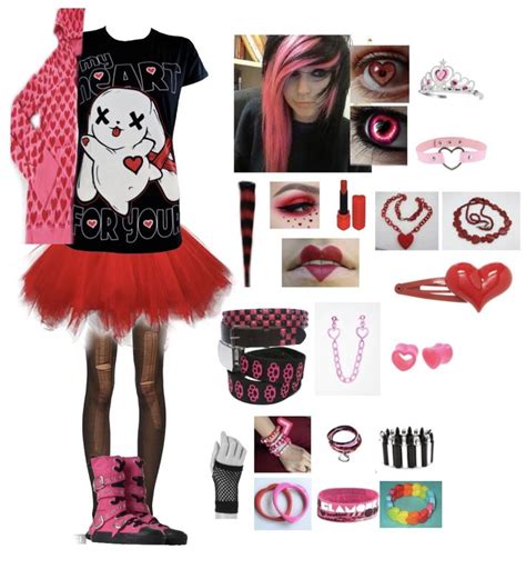 lovecore themed scene look!