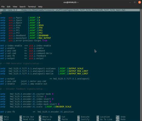 Syntax Highlighting for HAL in Nano - LinuxCNC