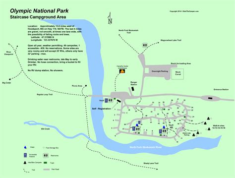 Sol Duc Campground Map