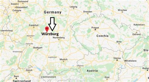 Würzburg Germany Map : Wurzburg City Map Stock Illustration - Download ...