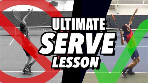 ULTIMATE Serve Tennis Lesson - Accuracy, Consistency and Power