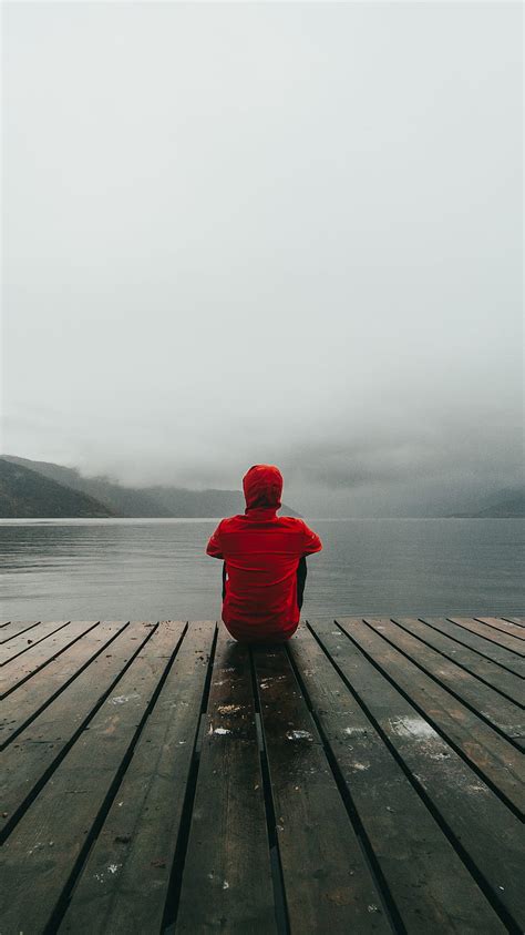 Sad boy at river side, HD phone wallpaper | Peakpx