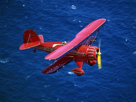 The Waco YMF-5D Biplane