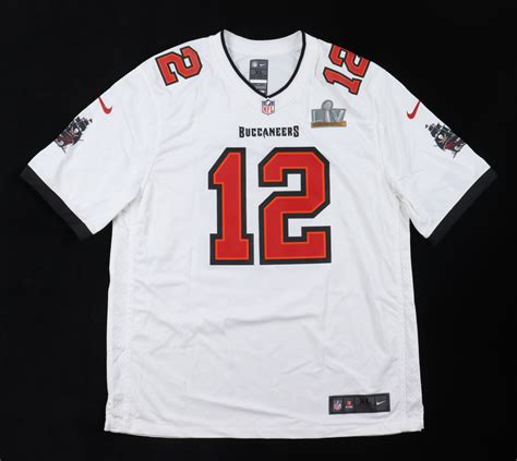 Tom Brady Signed Buccaneers Nike Jersey with Super Bowl LV Patch ...