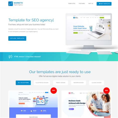 Seo Agency Website Template