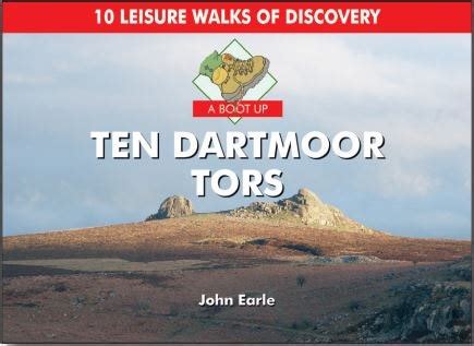 10 Dartmoor Tors Map - Walking Books - Mole Avon