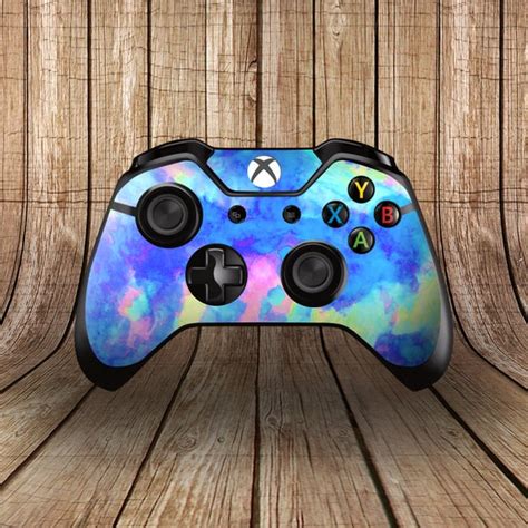 Xbox One Controller Skin Cloud Blue Ice Custom Controller