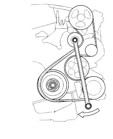 2006 Honda accord serpentine belt routing diagram