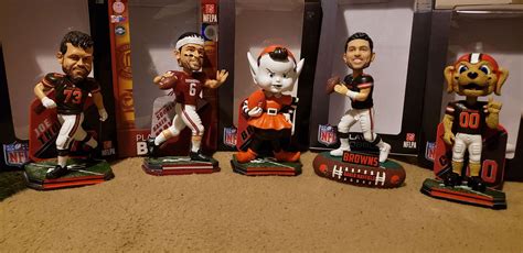 Baker Mayfield, Joe Thomas, and Browns mascot bobbleheads now available ...