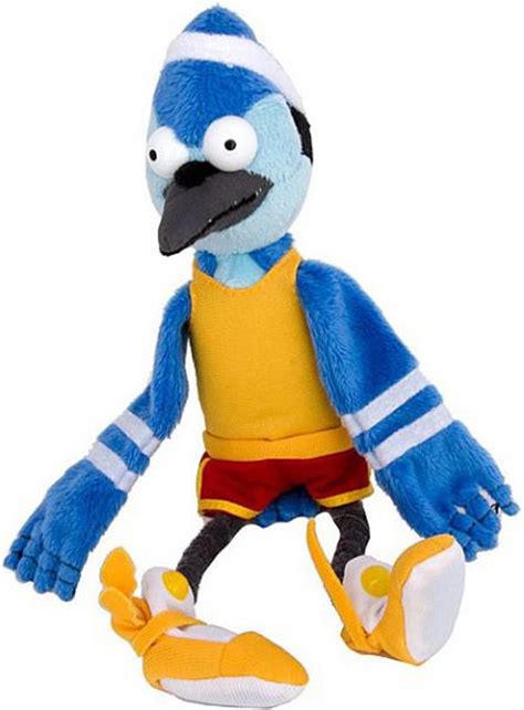 Cartoon Network Regular Show Mordecai 7 Plush Basketball Uniform ...