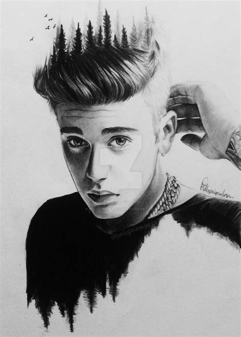 Justin Bieber by bellapriemaleza on DeviantArt