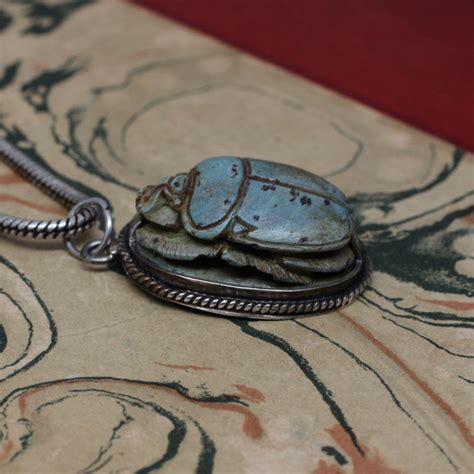 Ancient Egyptian Scarab Pendant – Pippin Vintage Jewelry