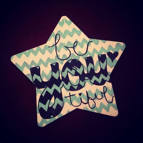 DIY decorated star