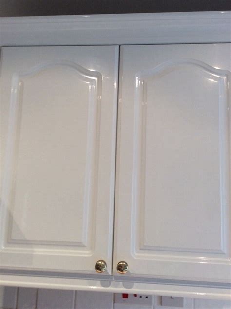 Kitchen cabinet doors white high gloss new and in original packaging ...