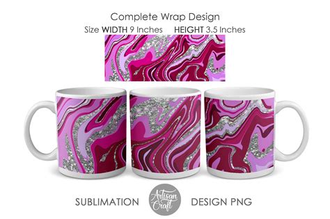 Sublimation mug designs, 11 oz mug By Artisan Craft SVG | TheHungryJPEG