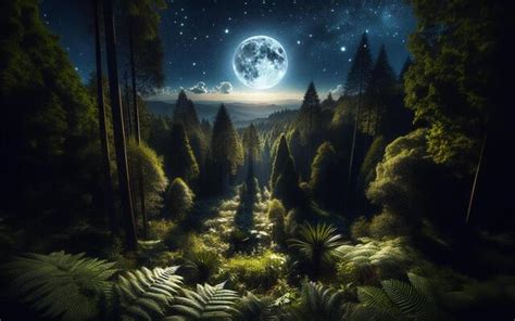 Night Forest Background Stock Photos, Images and Backgrounds for Free ...