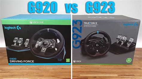 Logitech G920 vs G923- How do They Differ From Each Other?