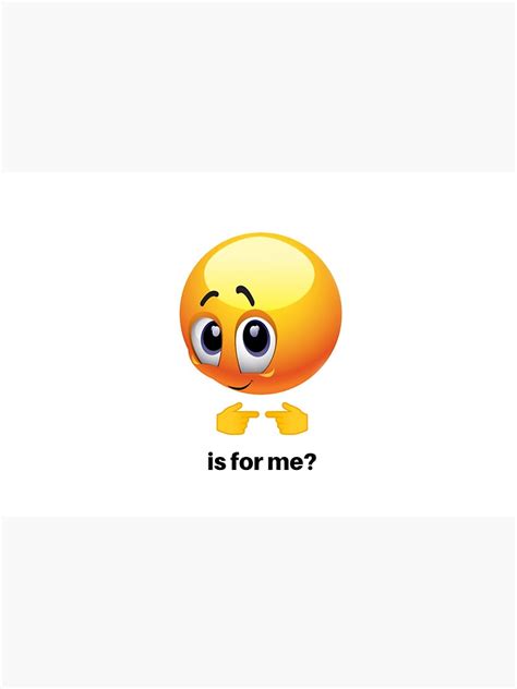 "is for me? meme" Sticker for Sale by BrentVergote | Redbubble