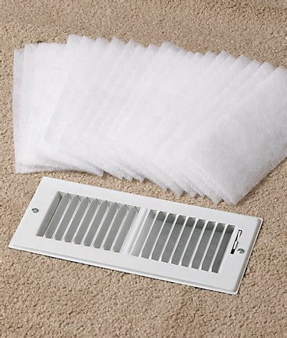 Dust-Control Vent Filters - Pkg. of 24 - Indoor Functional - Home & Office - Aldens