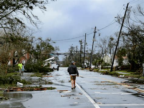 Aerial Footage — Hurricane Michael Devastates Mexico Beach