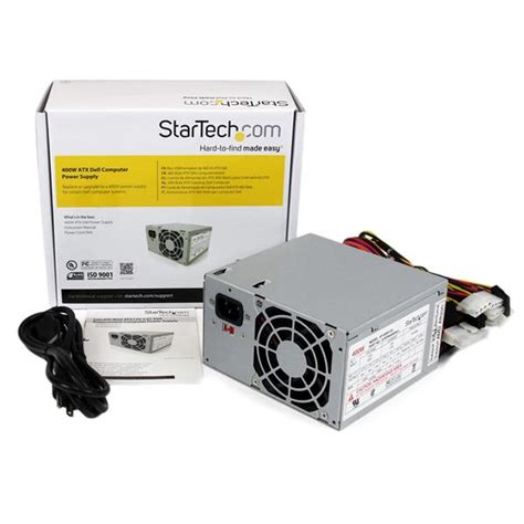 400W ATX Dell Computer Power Supply | Dell Replacement PSUs | StarTech.com