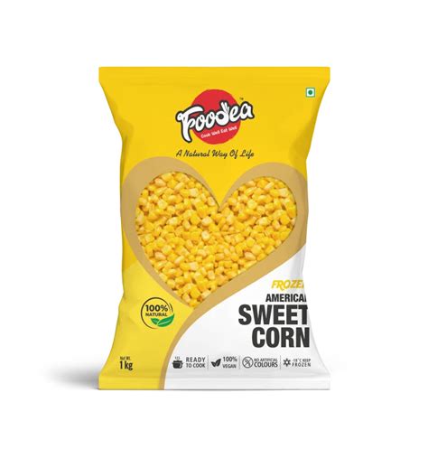Foodea Frozen American Sweet Corn at best price in New Delhi by M.K Food Lion Private Limited ...