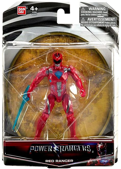 Power Rangers Movie Red Ranger 5 Action Figure Bandai America - ToyWiz