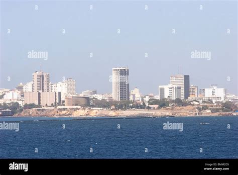 Senegal, Dakar. Skyline Stock Photo - Alamy