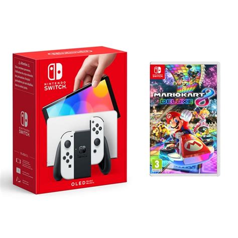 Nintendo Switch OLED White & Select Game Bundle | Smyths Toys Ireland