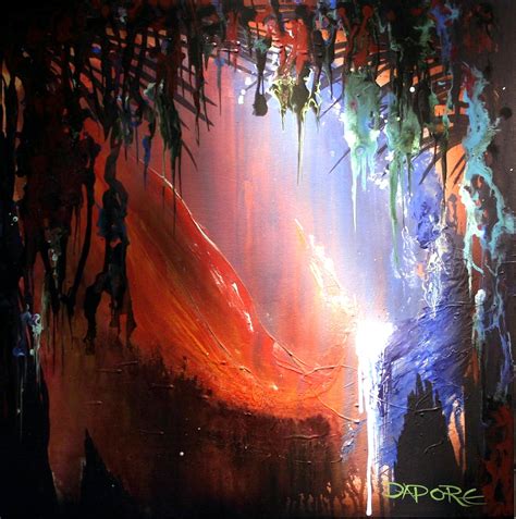 Abstract art gallery Dapore Abstract Landscape painting | Dapore's Blog