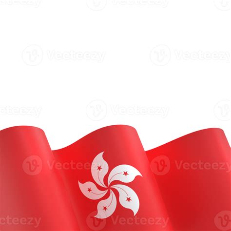 Hong Kong flag design national independence day banner element ...