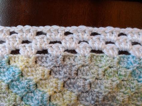 C2C Scalloped Border – Crochet Technique | Crochet border patterns, Crochet edging patterns ...