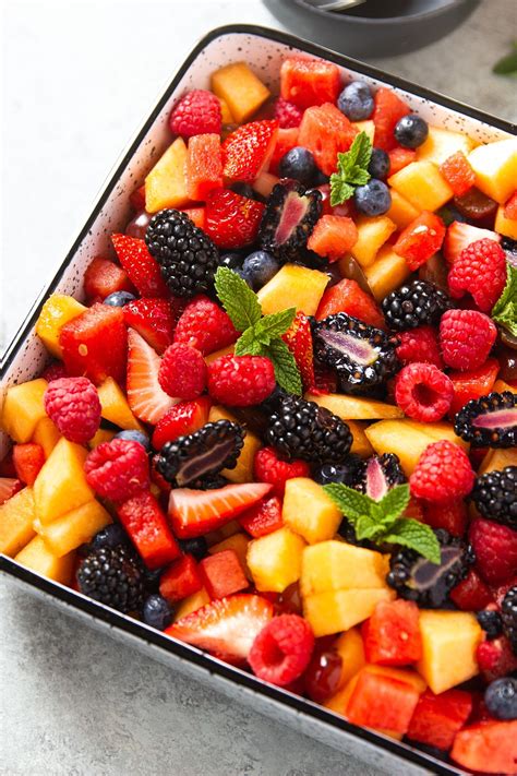 Tropical Summer Party Fruit Salad | Garden in the Kitchen