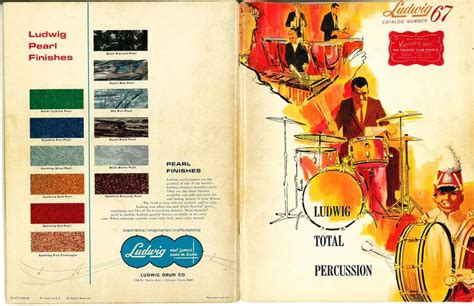 1967 Ludwig Drum Catalog Cover-Back-Front | Flickr - Photo Sharing ...