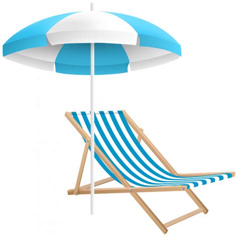 beach chair with umbrella attached