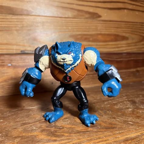 CARTOON NETWORK BEN 10 Action Figure Bashmouth Blue Wolf With Tail $8.08 - PicClick