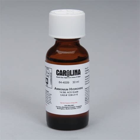 Ammonium Hydroxide | Carolina.com