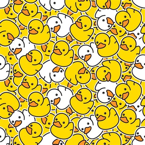 Cute Duck Cartoon Wallpaper