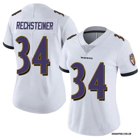 Nike Bronson Rechsteiner Baltimore Ravens Limited White Vapor Untouchable Jersey - Women's