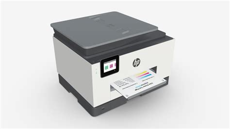 HP OfficeJet Pro 9025e All-in-One Printer - Buy Royalty Free 3D model ...