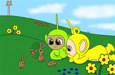 (Teletubbies) seeing the rabbits by mcdnalds2016 on DeviantArt