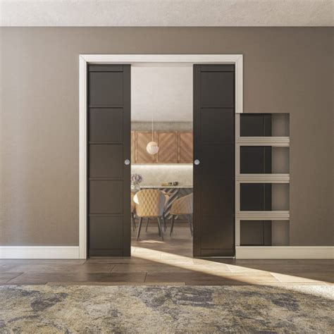 Double Pocket Doors Systems for Single Doors from Deanta