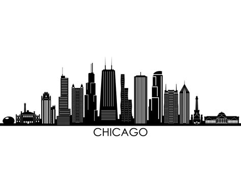 Chicago Skyline Vector