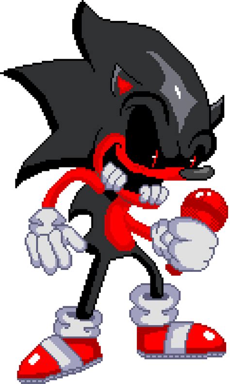 Pixilart - evil shadow sonic by firegamerboy