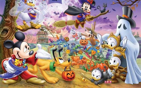 Halloween Cartoon Wallpapers - Top Free Halloween Cartoon Backgrounds - WallpaperAccess